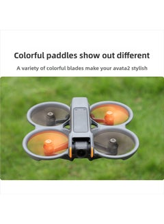 Generic Colorful Avata 23032S Drone Wing Propeller Storage Box Lightweight Compact Propeller Leaf Accessories For Drones Available In Stock-Color:Orange Paddle 2 Pair Storage Box  - Image 3