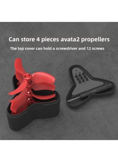 Generic Colorful Avata 23032S Drone Wing Propeller Storage Box Lightweight Compact Propeller Leaf Accessories For Drones Available In Stock-Color:Orange Paddle 2 Pair Storage Box  - Image 5