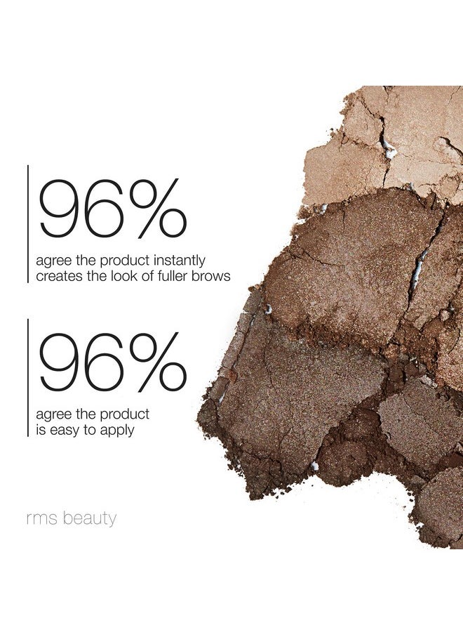 RMS Beauty RMS Beauty Back2Brow Powder, Eyebrow Powder in Taupe Light Brown & Blonde Eyebrow Color, Auburn & Brown Brow Powder, Brown & Black Eyebrow Makeup, Eyebrow Palette, Eyebrow Filler  - Image 3