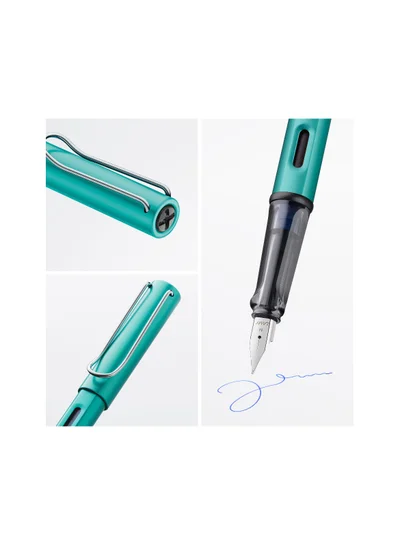 LAMY Lamy Al-Star Fountain Pen Turmaline Fine Nib (23-F) Blue/Black
