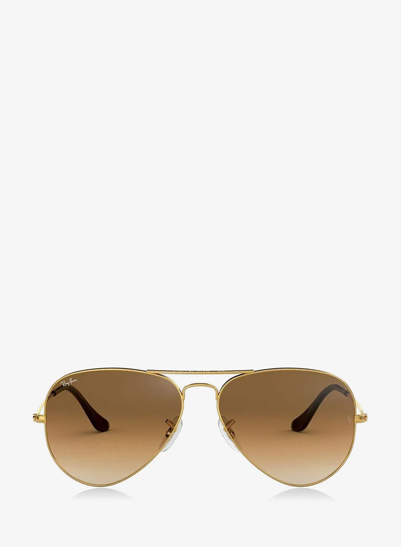 Ray-Ban 0Rb3025 Aviator Large Metal Sunglasses