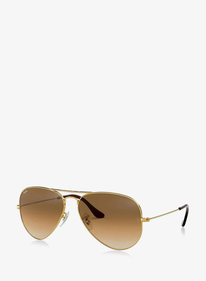 Ray-Ban 0Rb3025 Aviator Large Metal Sunglasses