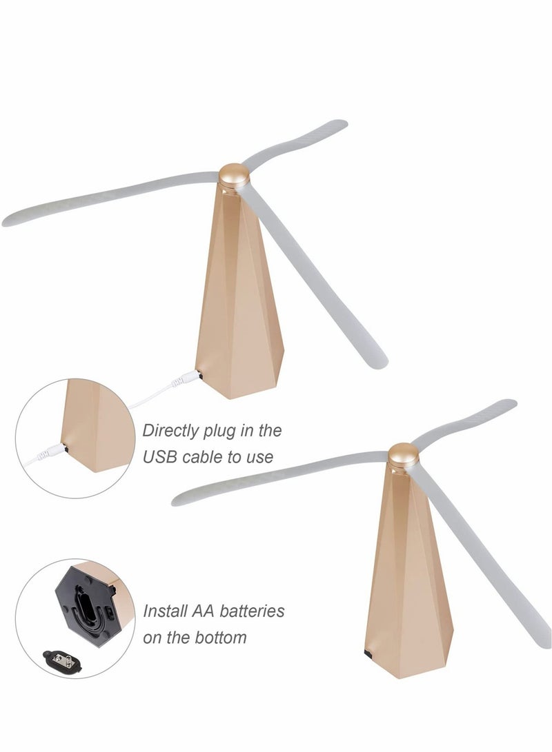 Excefore Fly Fan for Tables Indoor Outdoor Meal, Portable Table Fly Fan Keep for Your Food Clean Fly Deterrent Fan for Indoor Outdoor Meal Food Fly Fans Keep Flies Away from Your Food and Your Family - Image 4