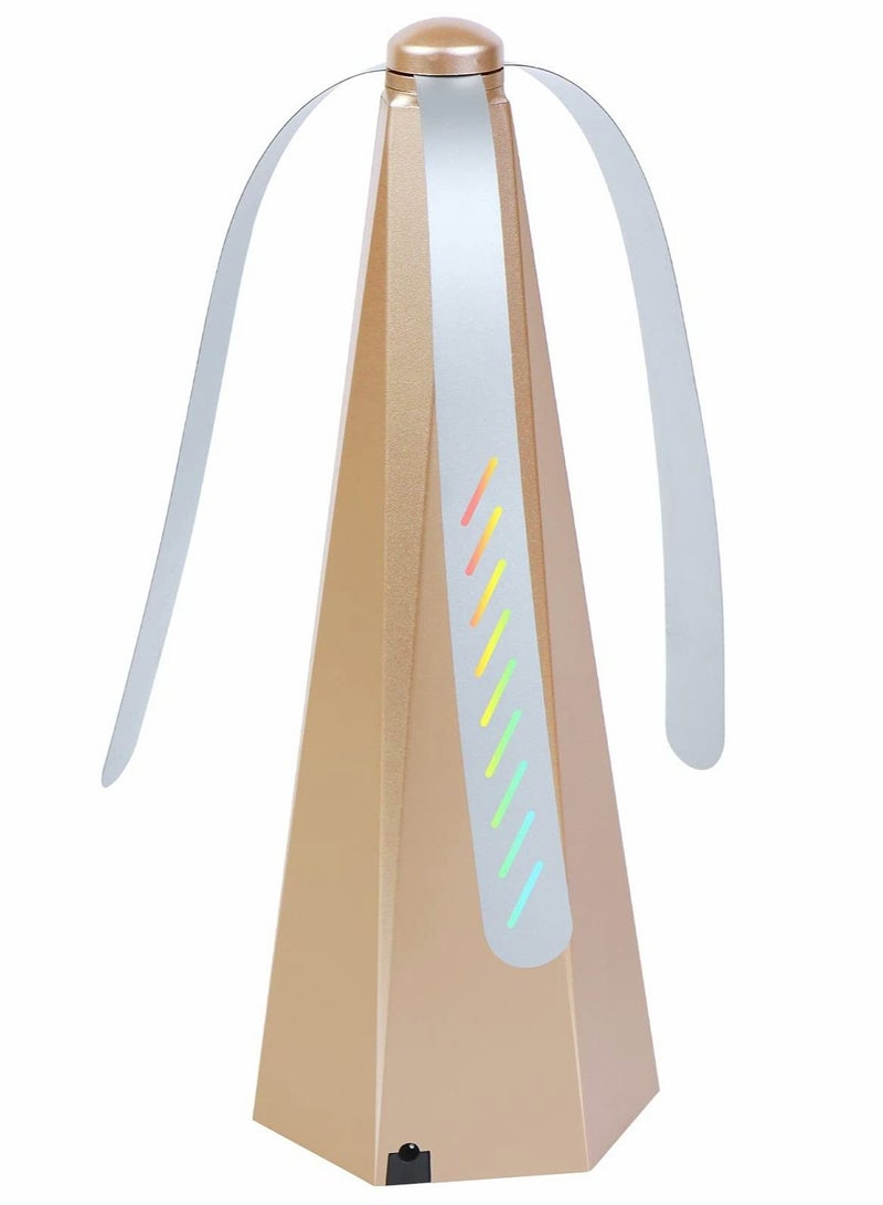 Excefore Fly Fan for Tables Indoor Outdoor Meal, Portable Table Fly Fan Keep for Your Food Clean Fly Deterrent Fan for Indoor Outdoor Meal Food Fly Fans Keep Flies Away from Your Food and Your Family - Image 1