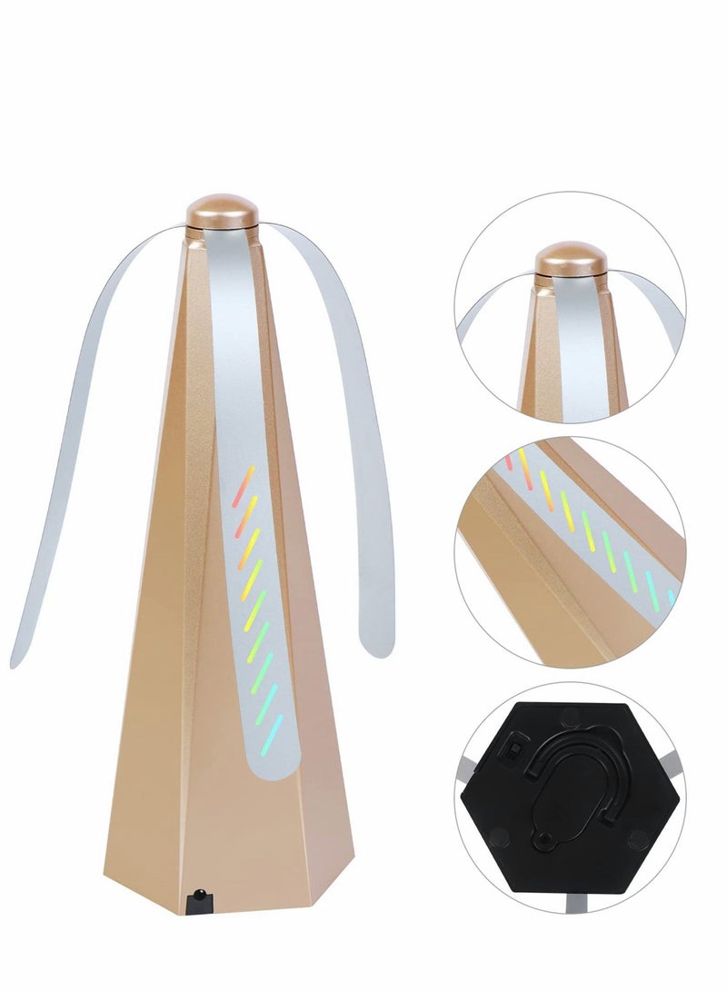 Excefore Fly Fan for Tables Indoor Outdoor Meal, Portable Table Fly Fan Keep for Your Food Clean Fly Deterrent Fan for Indoor Outdoor Meal Food Fly Fans Keep Flies Away from Your Food and Your Family - Image 3