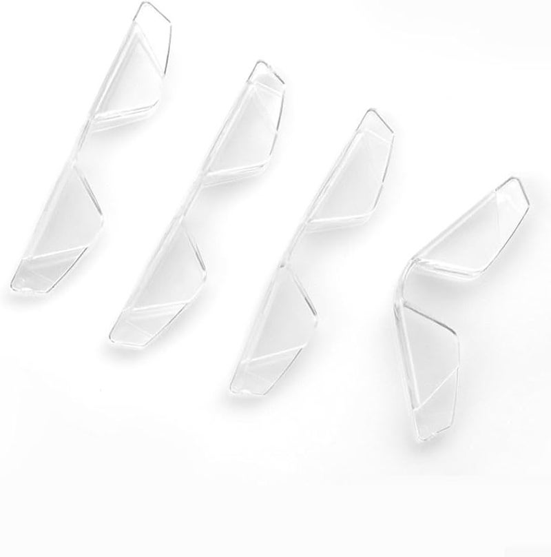 4 Pack Transparent PVC Car Door Edge Guard Sticker 85mm Anti Collision Strip For Most Vehicles - Image 1
