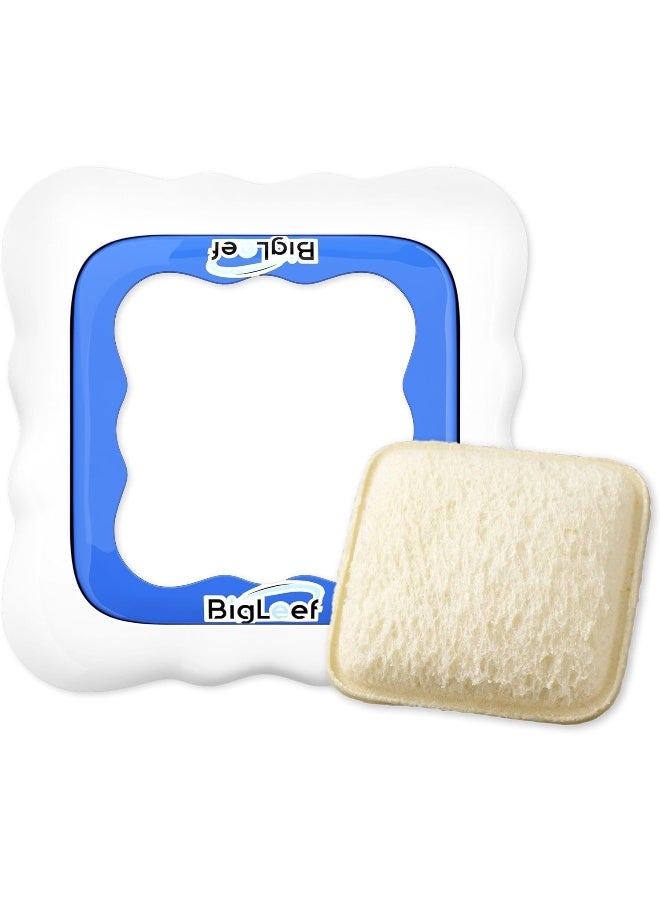 Bigleef Uncrustable Sandwich Cutter And Sealer - Pbj Sandwich Cutter For Kids Lunch - Make And Freeze Diy Pocket Minis - Homemade Uncrustables Sandwich Maker - Sandwich Sealer Decruster Cookie Cutters  - Image 4