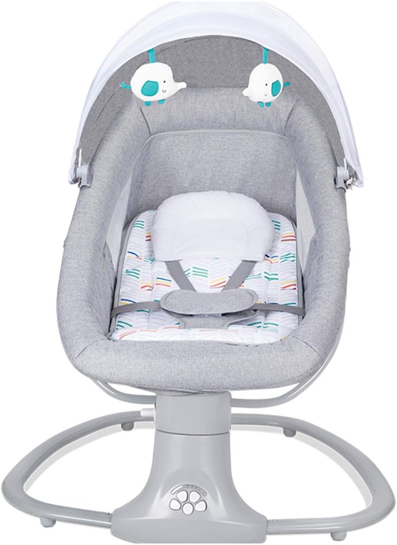Generic - Electric Baby Swing for Infants Adjustable Rocking Chair with Remote Control and Adjustable Backrest, Baby Bouncer Seat - Image 1