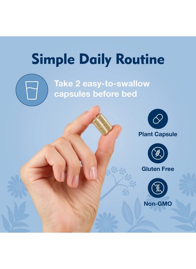 DailyNutra DailyNutra Deep Dreams ~ Natural Sleep Supplement - Promotes Deep, Restful Sleep - Blend of Melatonin, L-Tryptophan, Apigenin, Valerian, Chamomile, & Passionflower (90 Capsules)  - Image 4