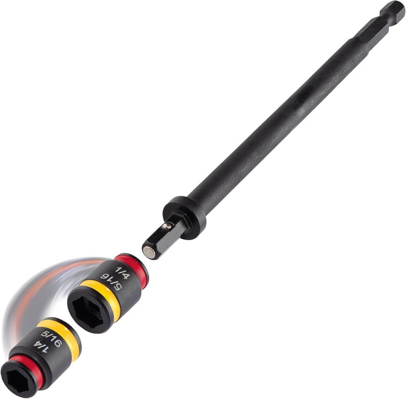 MALCO MSHXLC 6-inch Reversible and Cleanable 1/4-inch and 5/16-inch Magnetic Hex Driver (1-pack) - Image 2