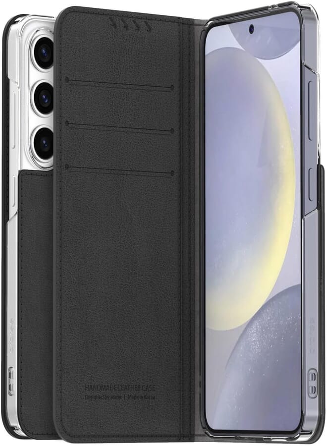 Araree AR10-01930A Mustang Diary For Samsung S24 Black|1 year manufacturer warranty