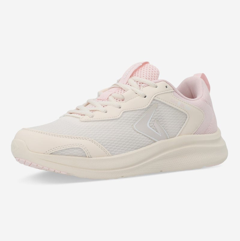 Demix Women's Running Sport Shoes – Light Beige Lightweight Sneakers with Breathable Upper, Durable Outsole and Comfortable Cushioning - Image 1