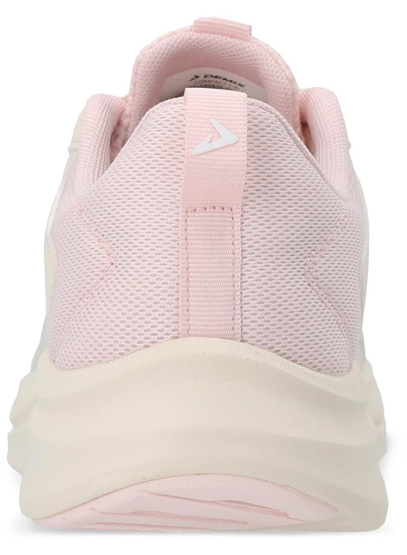 Demix Women's Running Sport Shoes – Light Beige Lightweight Sneakers with Breathable Upper, Durable Outsole and Comfortable Cushioning - Image 4