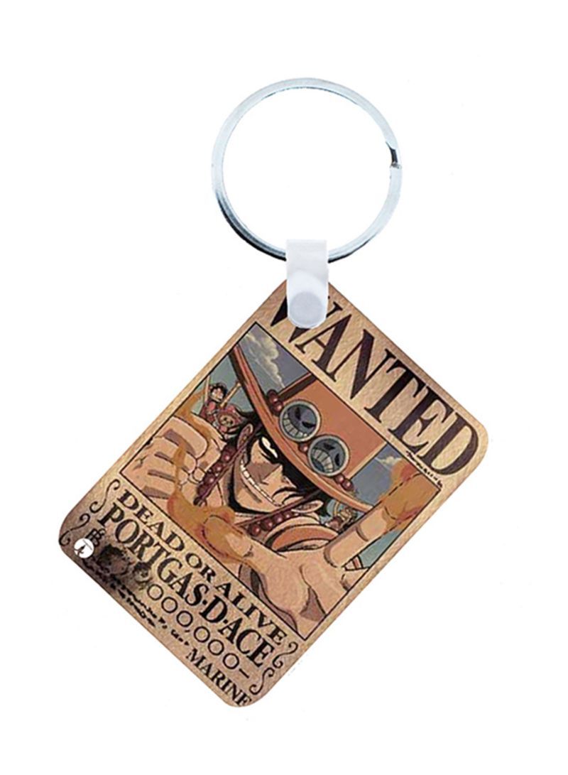 RKN Anime Wooden Keychain