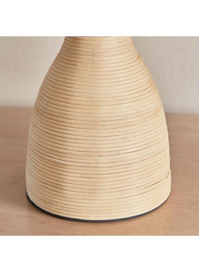 Natura Rattan Table Lamp With Raffia Shade 22X42 Cm - Image 4