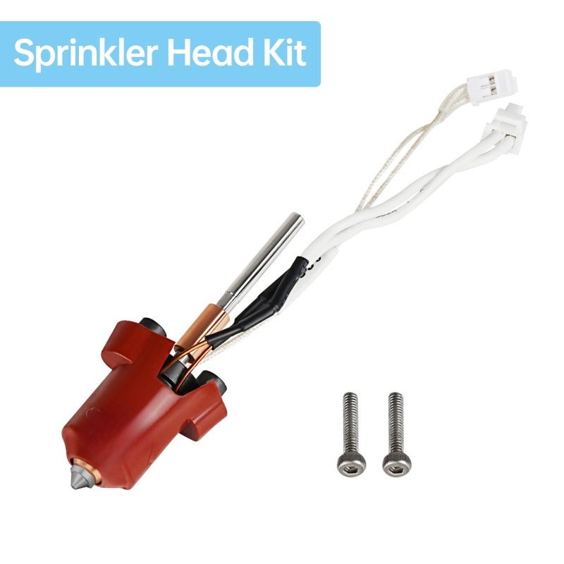Creality 3D Sprinkler Head Kit Ceramic Heater 300℃ All-Metal Hotend - Easy Installation Sprinkler Head Kit for Creality Ender-3 V3 3D Printer - Image 4