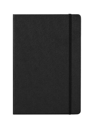 A5 Size Leather Cover Notebook With Elastic Band