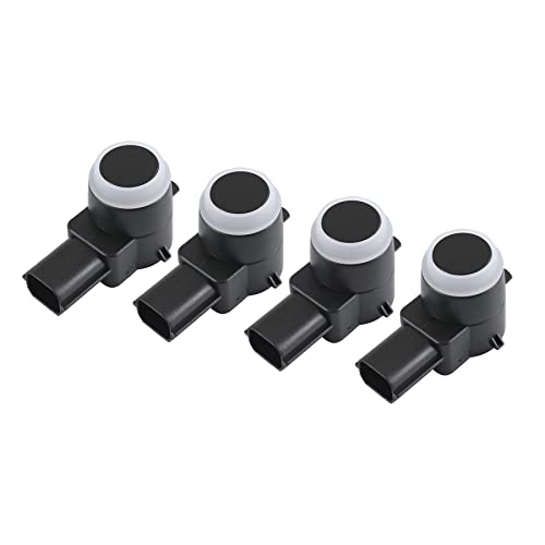 JDMSPEED Set of 4 Pcs Rear Bumper Backup Parking Sensor w/O-Ring Replacement for Chevrolet Cadillac GMC Chevy Saturn Buick Replaces 25961317 15239247 25961321 21995586 25962147 Parking Assist Sensors - Image 1