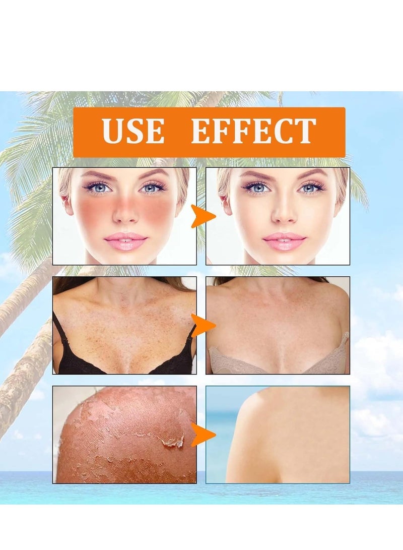 Generic Hyaluronic Sunscreen, Sunscreen SPF 50+, Sun Cream For High Sun Protection, Ultra Light UV Protetion Suncream, Long-sting Anti-Sweat, Anti-Eye Stinging, Sensitive Skin, Travel Size 50g  - Image 3