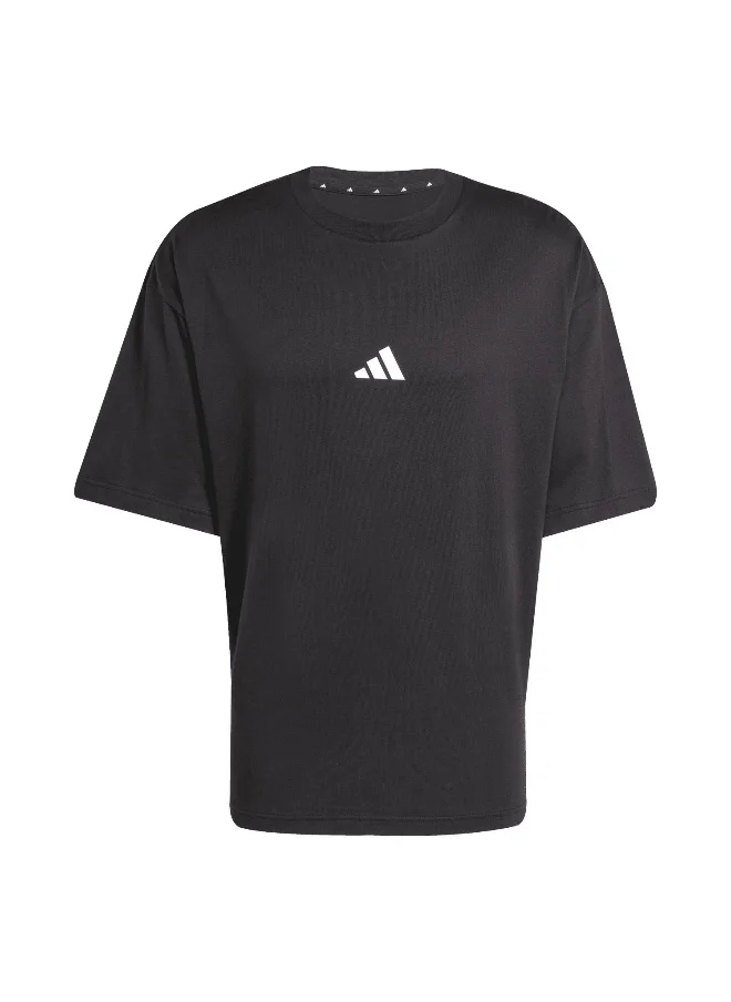 اديداس Adidas M Fi Sl T Black Training T-Shirts For Men Xs