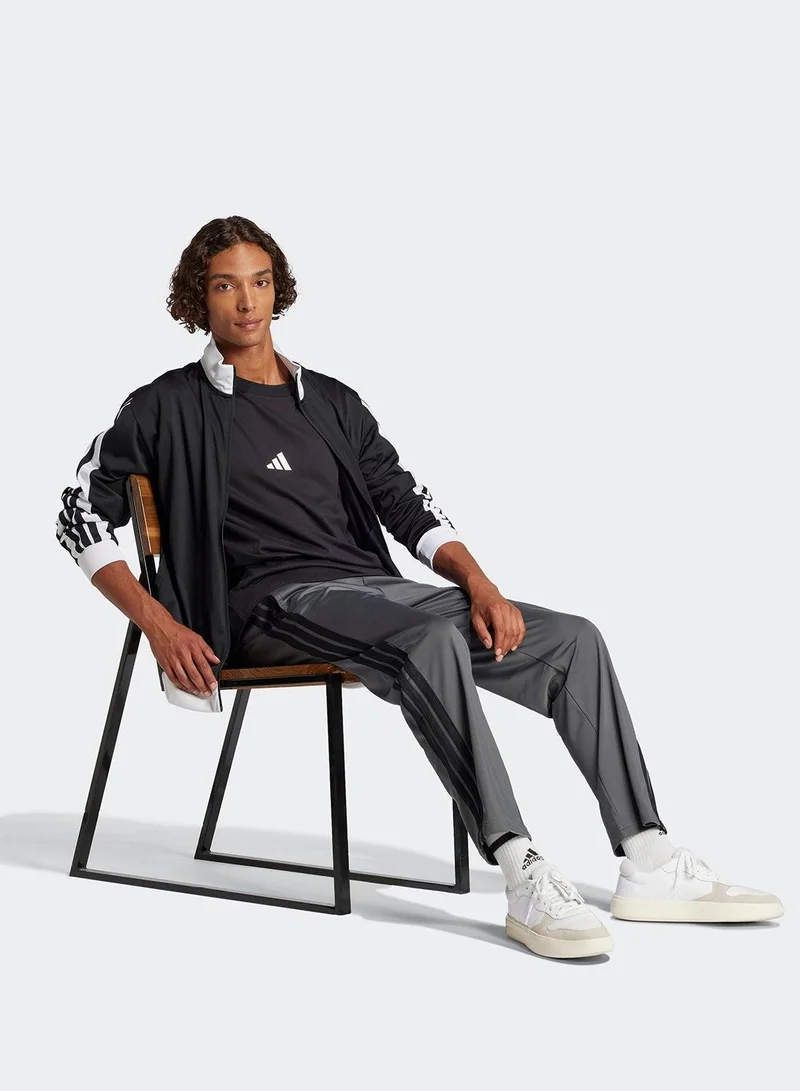 Adidas M Fi Sl T Black Training T-Shirts For Men Xs