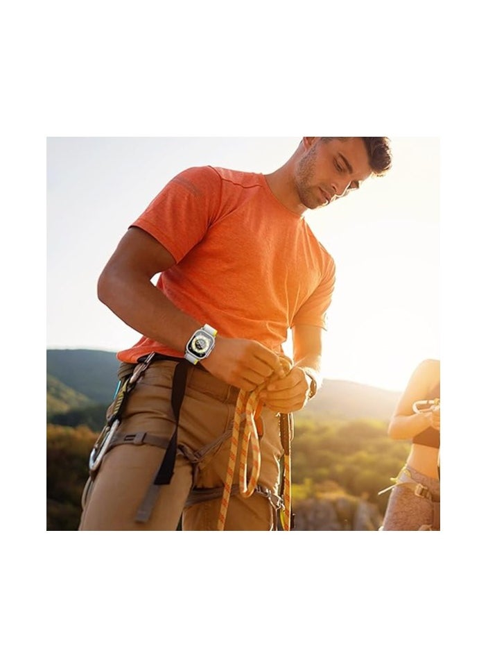 Generic - Trail Loop Strap for Apple Watch Ultra Band 49mm 44mm 42mm iWatch Ultra Band Men Women, Rugged Sport Strap Soft Nylon Wristband for iWatch Ultra 2 Bands Series 9 8 7 6 5 4 3 2 1 SE - Image 1