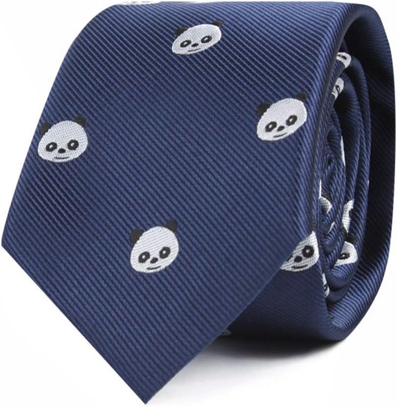 Animal Ties | Woven Skinny Neckties | Groomsmen Wedding Ties | Work Ties for Him