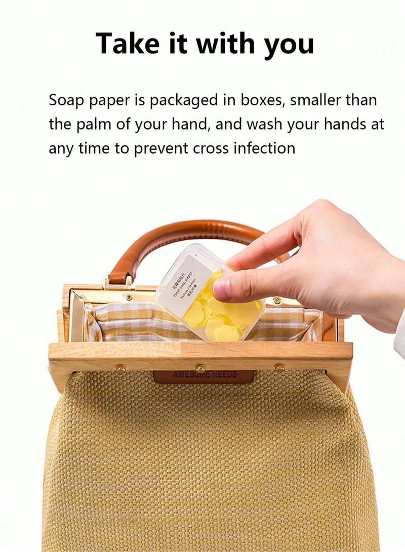 Petal Soap Paper Suitable for Bag and Travel - Image 4