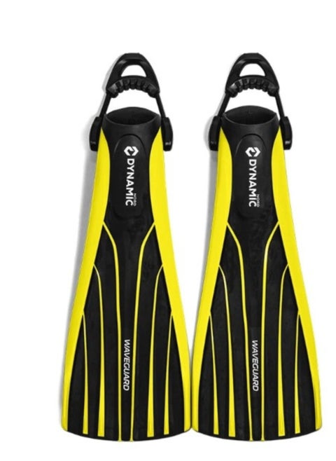 DynamicNord FINS RF-40 OPEN HEEL YELLOW L