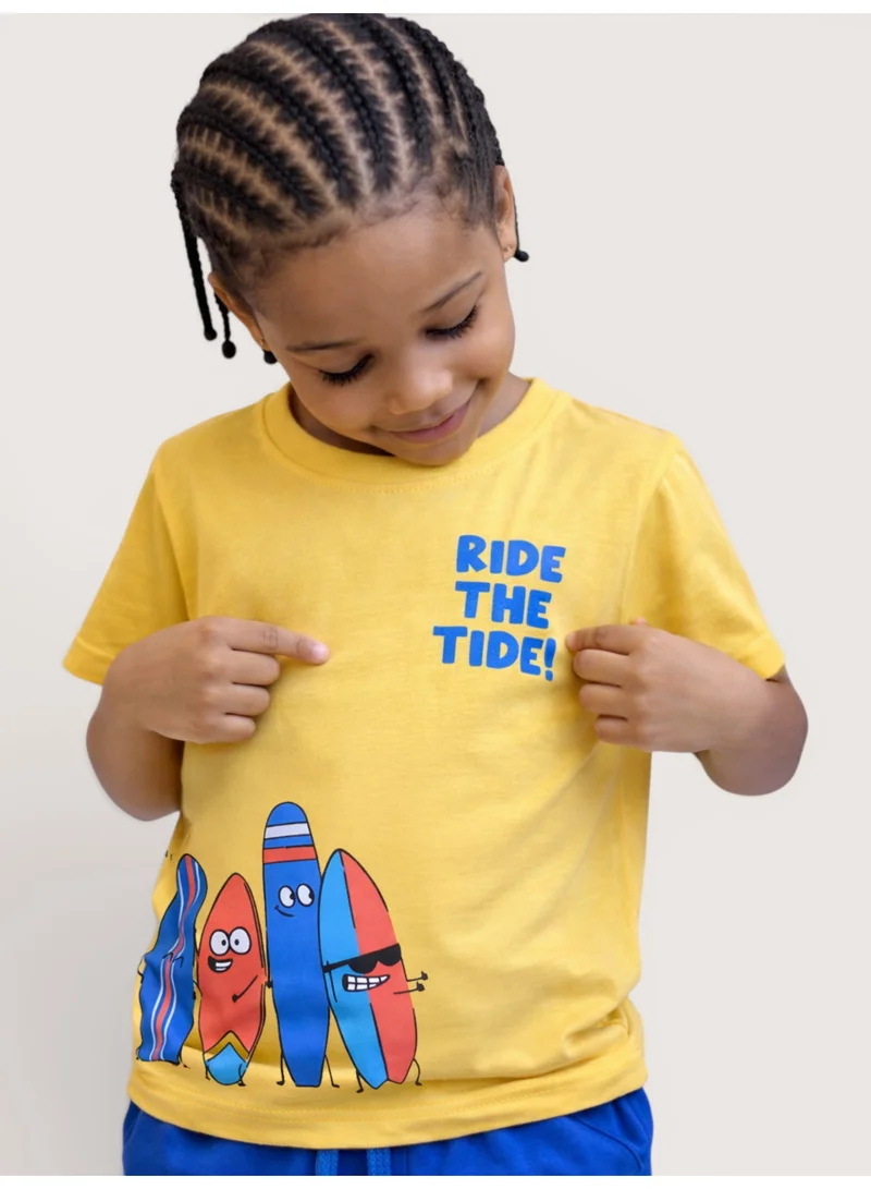 Victor And Jane  Boys’ Multipack – Graphic T-Shirts & Shorts Set (4 Pack) for Men | Best Price UAE