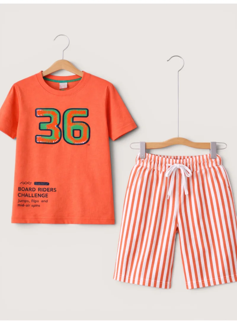 Victor And Jane  Boys’ Multipack – Graphic T-Shirts & Shorts Set (4 Pack) for Men | Best Price UAE