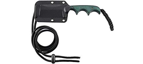 CRKT Minimalist Cleaver EDC : Compact Everyday Carry Fixed Blade , Folts Utility Knife with Bead Blast Finish, Resin Infused Fiber Handle, and Sheath 2383 - Image 4