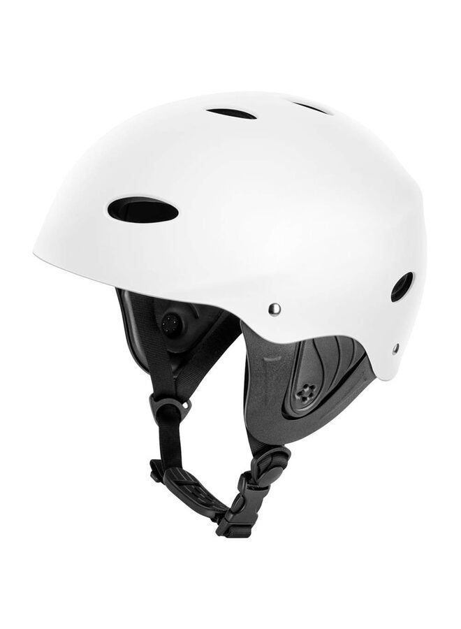 خوذة ركوب الأمواج والتجديف والتجديف بالكاياك والتزلج على الماء والتزلج على الماء في المياه البيضاء (اللون: أبيض) - Image 1