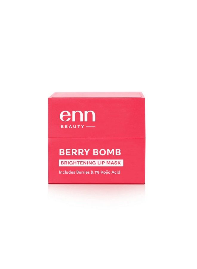 Enn Berry Bomb Tinted Lip Mask for Intense Hydration, Nourishes Dry, Damaged & Chapped Lips with Natural Berries Extract & Hyaluronic Acid for Lip Pigmentation Removal, 6Gm - Image 1