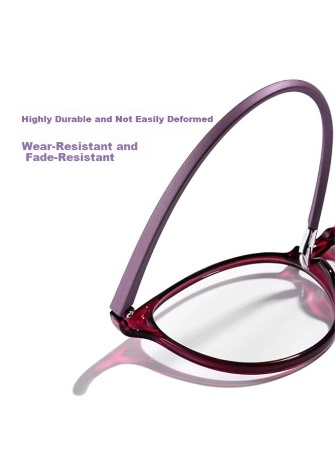Shi Yun Shiyun Blue Light Blocking Reading Gl For Women, High-definition Tr Ultra-lightweight Elderly Presbyopia Gl Back To School - Image 3