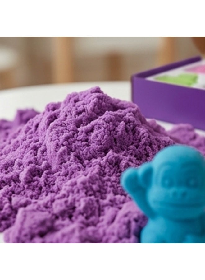 TOY GARDEN Magic Sand Clay Box for Kids – Colorful Molding Sand Kit with Tools, Sensory Play Toy Set, Age 3+ - Image 4