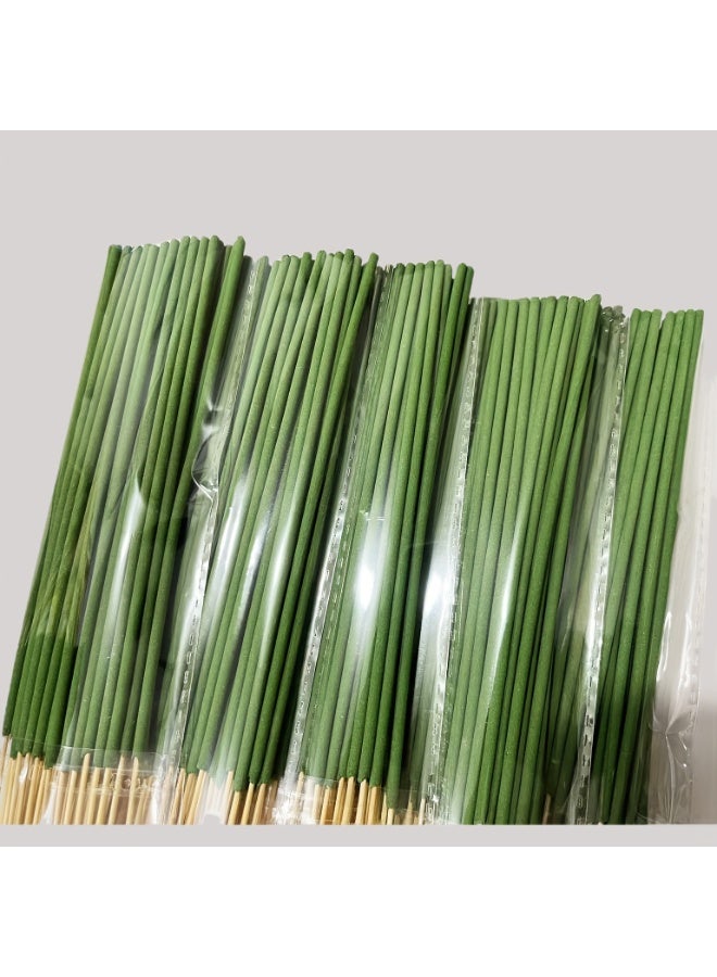 22cm Citronella Lemongrass Bamboo Incense, Outdoor Camping Mosquito Repellent Incense (50 Count in a Transparent Bag)  - Image 5