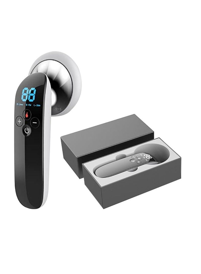 SYOSI Cellulite Massager RF Body Sculpting Machine Handheld Body Massager with 3 modes 10 Levels of Intensity Smart timing Heating function and Ergonomic Design for Belly Neck Leg HipArm RF and EMS - Image 2