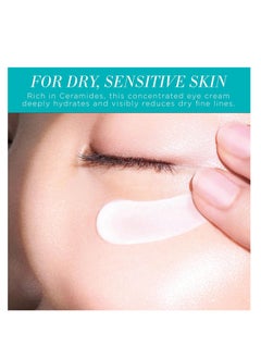 Curel Curel Japanese Skin Care Moisturizer Repair Eye Cream, Under Eye Cream for Dry, Sensitive Skin, Fragrance Free & pH Balanced, 0.8 Oz  - Image 2