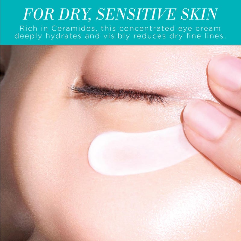 Curel Japanese Skin Care Moisturizer Repair Eye Cream, Under Eye Cream for Dry, Sensitive Skin, Fragrance Free & pH Balanced, 0.8 Oz - Image 3