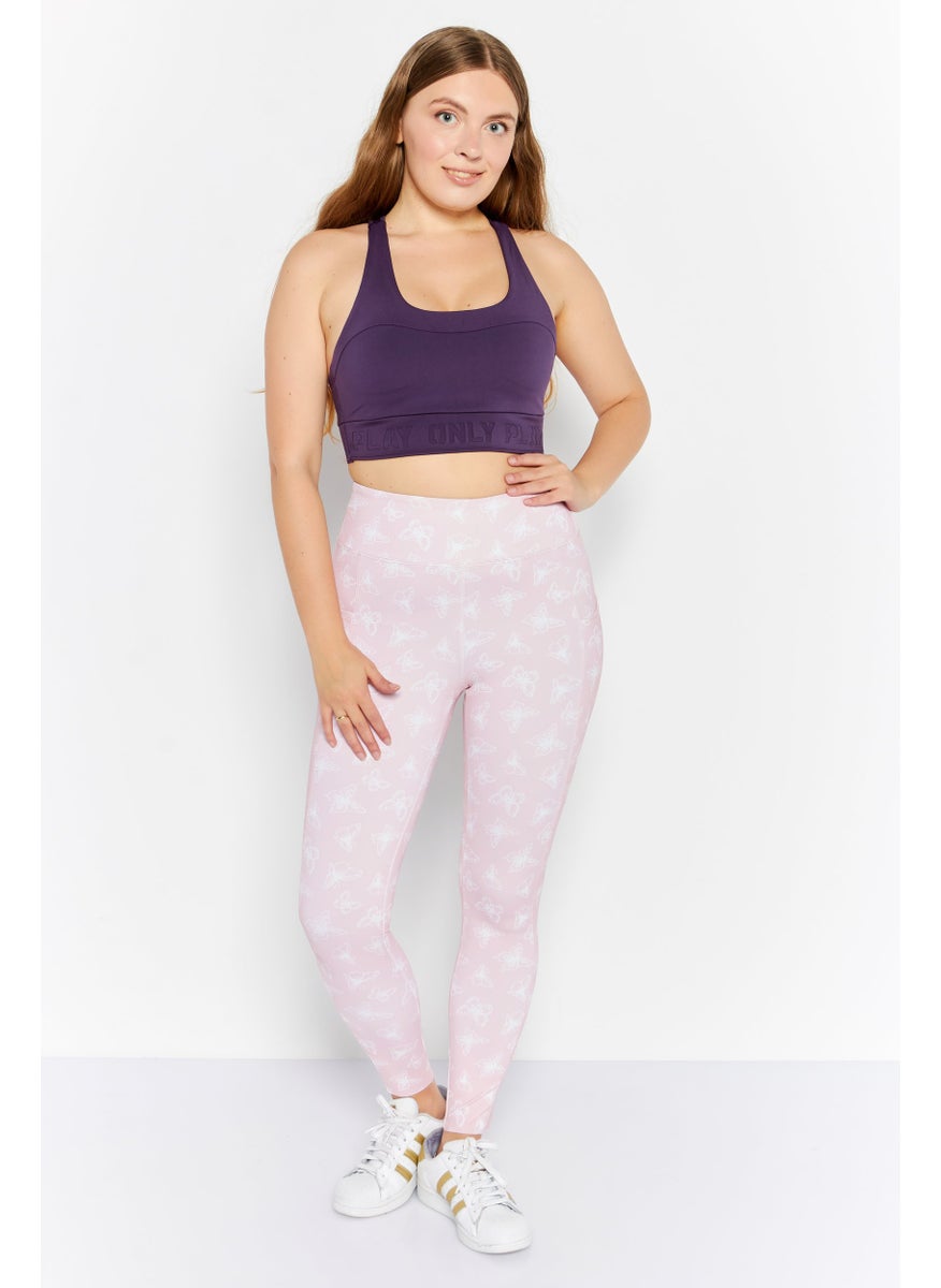 Dippin' Daisy's - Women Allover Print Leggings, Pink - Image 1