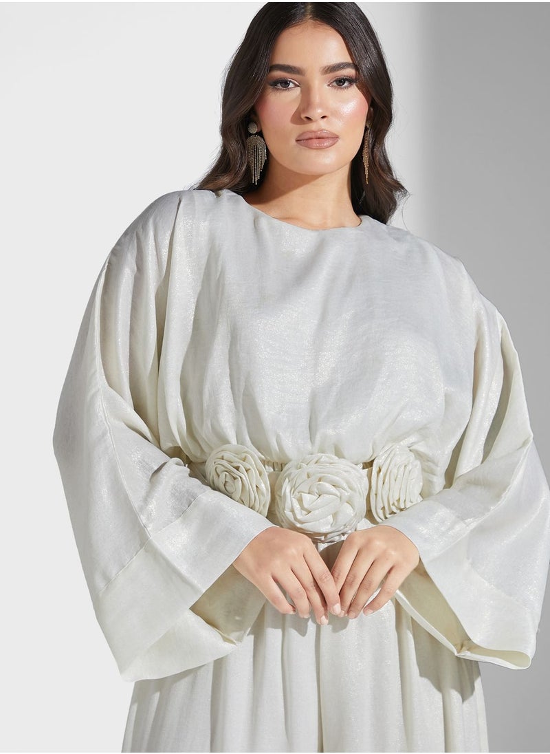 Golden Apple - Front Knot Wide Leg Jumpsuit - Image 1