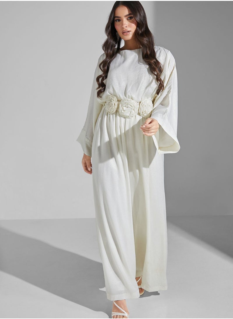 Golden Apple - Front Knot Wide Leg Jumpsuit - Image 1