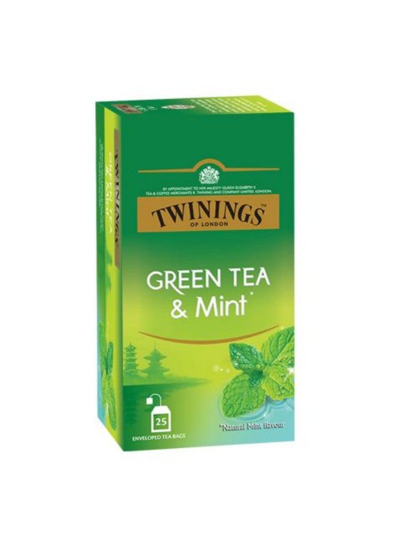 Twinings Twinings Green Mint Tea 25X2Gm 