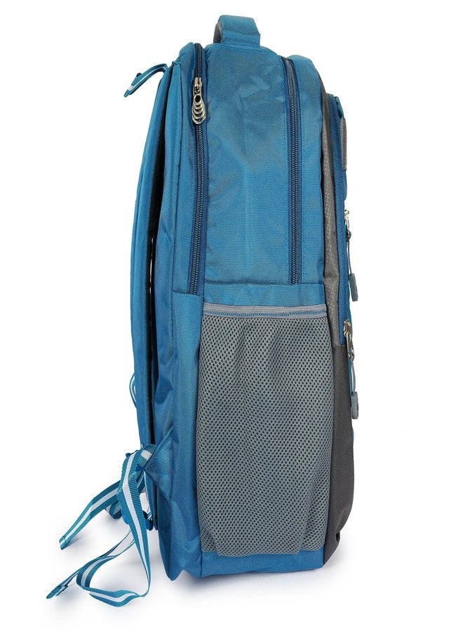 COMPASS Durable Stylish 2 Portion Backpack School Bag For Boys & Girls, Large 19" Size Waterproof - Image 3