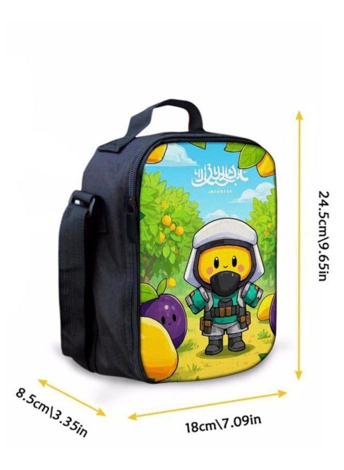 The latest universal cartoon new three-piece schoolbag (for students, teenagers, children) - 845