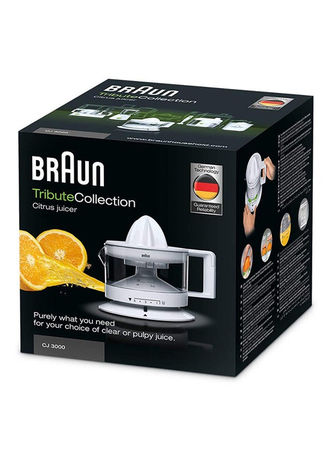 BRAUN Citrus Juice Extractor 20W 350 ml 20 W CJ 3000 White/Clear - Image 4