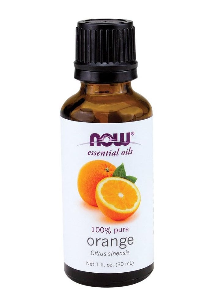 NOW Foods 100% Pure Orange Essential Oil - 1 oz (30 mL)