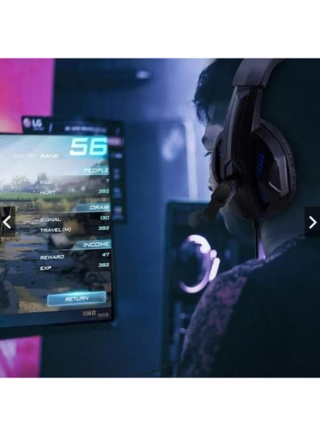 BAVIN Highly Compatibility Gaming Headset BH29 w/Microphone/Headphone 3.5mm Jack for Mobile Phone/Tablet/PC/Desktop/Laptop - Image 4