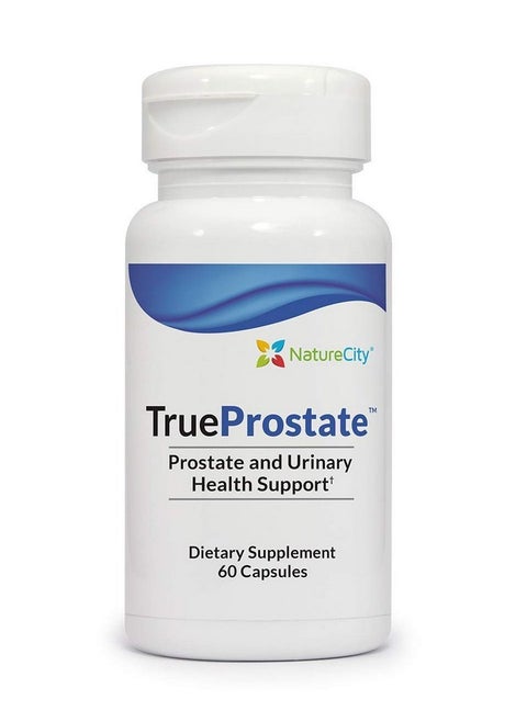 True Prostate Urinary Tract & Prostate Supplement Cranberry Extract & Beta Sitosterol 60 Capsules